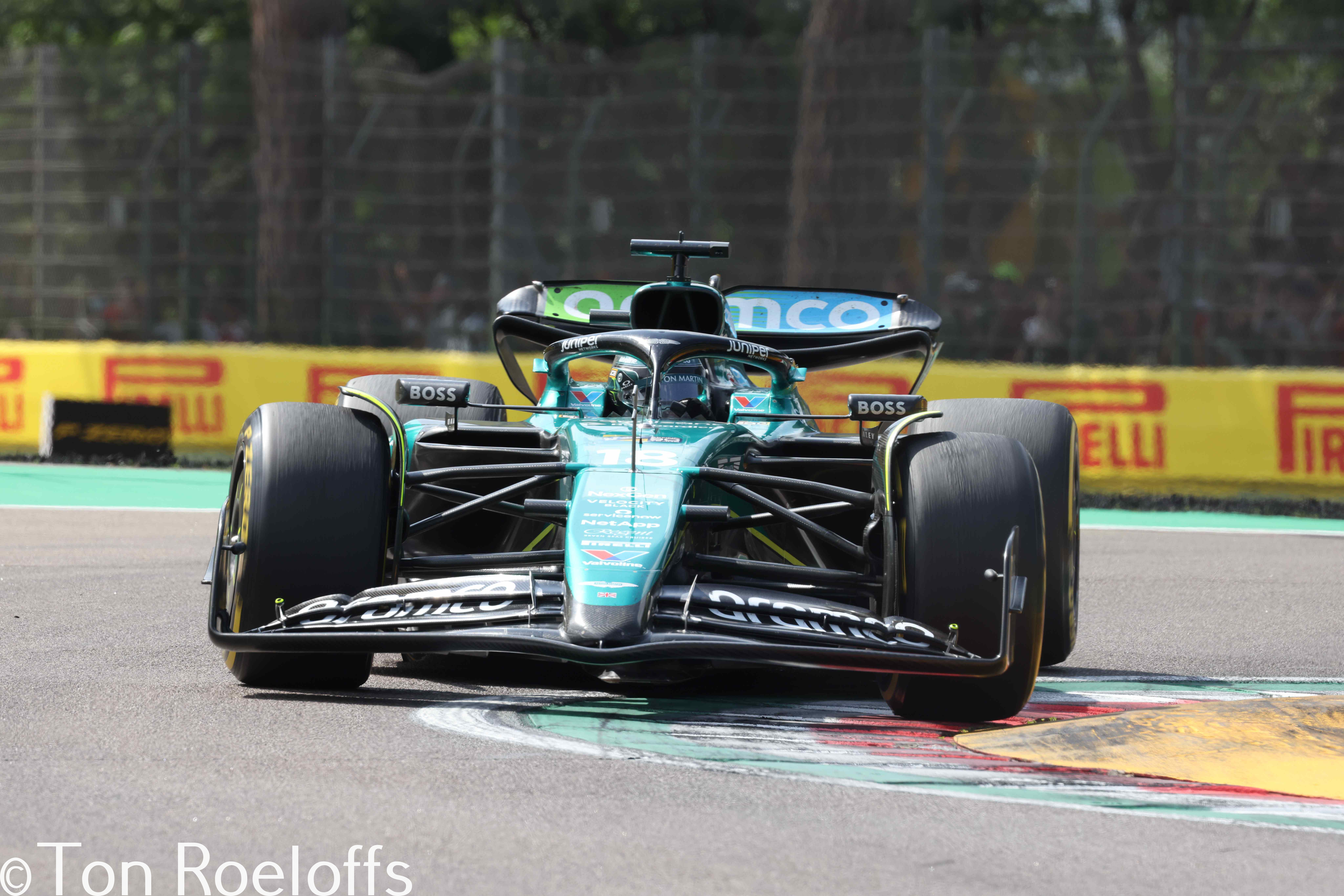 Verstappen pitbox